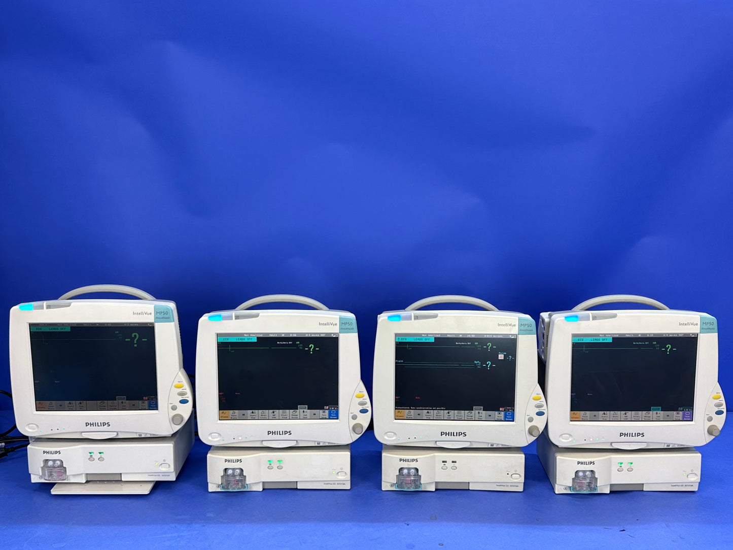 Philips IntelliVue MP50 Patient Monitor with GS M1019A Gas Module
