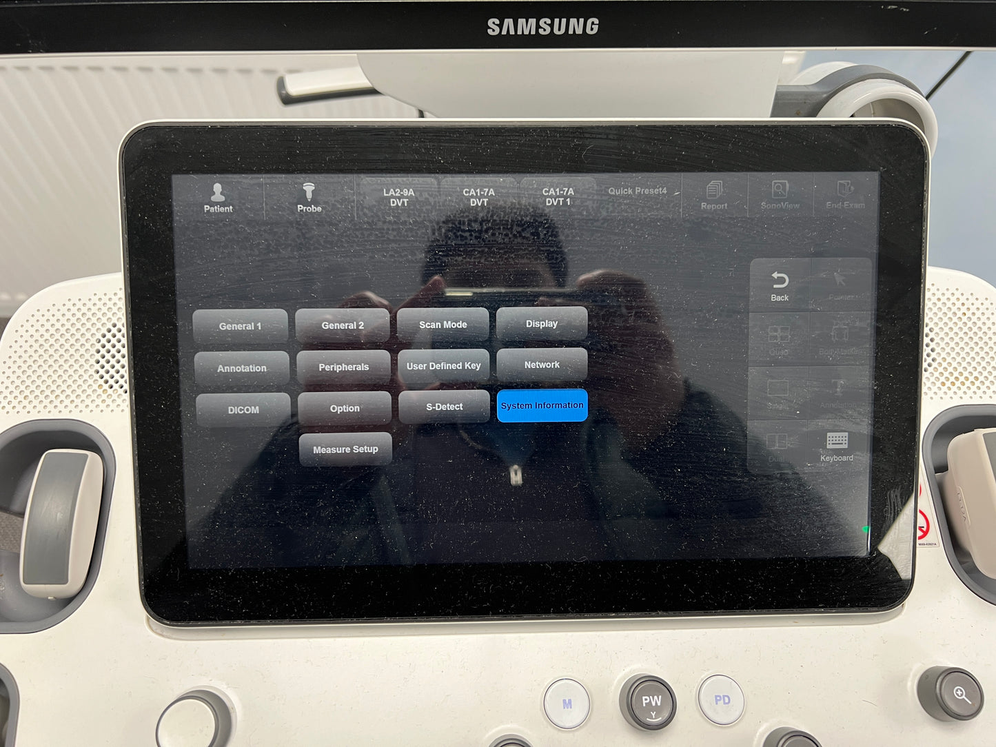Samsung RS80 Ultrasound
