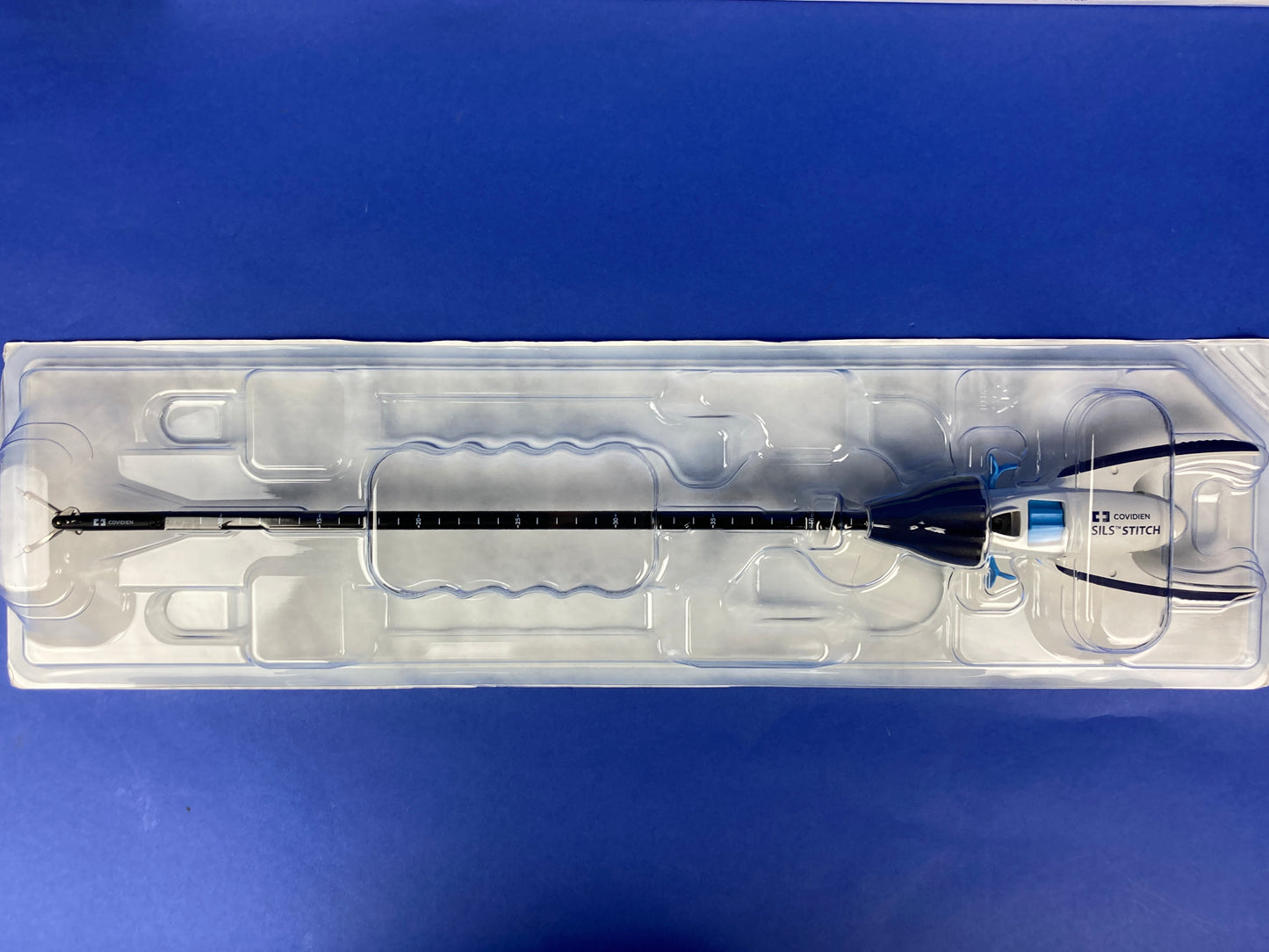 Covidien sils stitch articulating suturing device eradicates the need to load and unload the needle