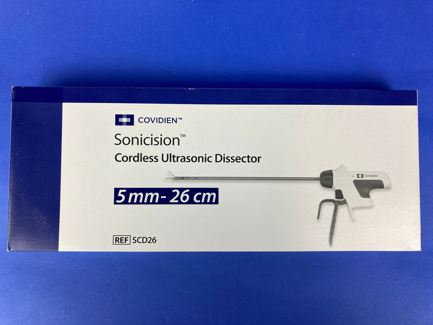 Covidien Sonicision dissector is designed for use in laparoscopy and general surgery.
