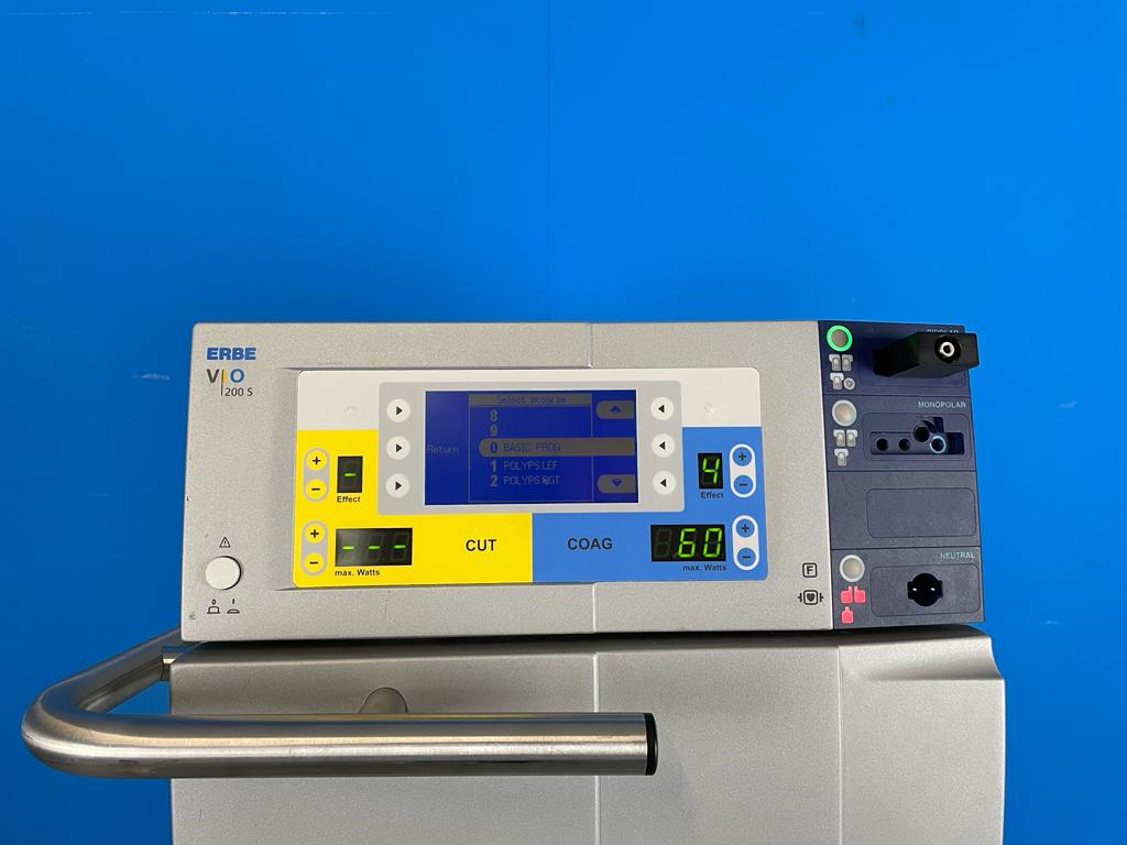 ERBE VIO 200 S is an electrosurgical unit with enhanced Cut and Coag functions