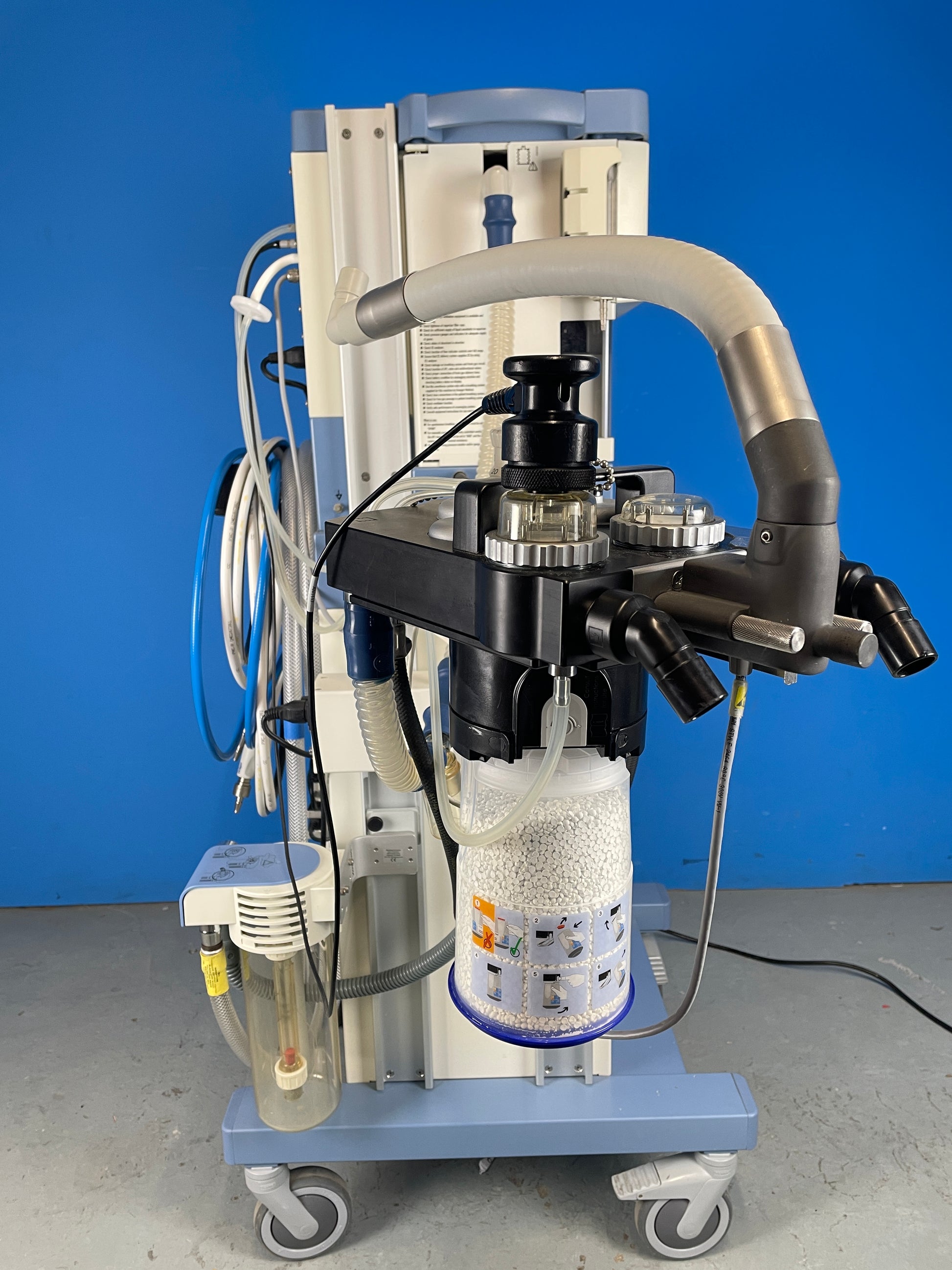 Oxygen sensor, flow sensor, APL Valve and CO2 Absorber of Drager Fabius tiro