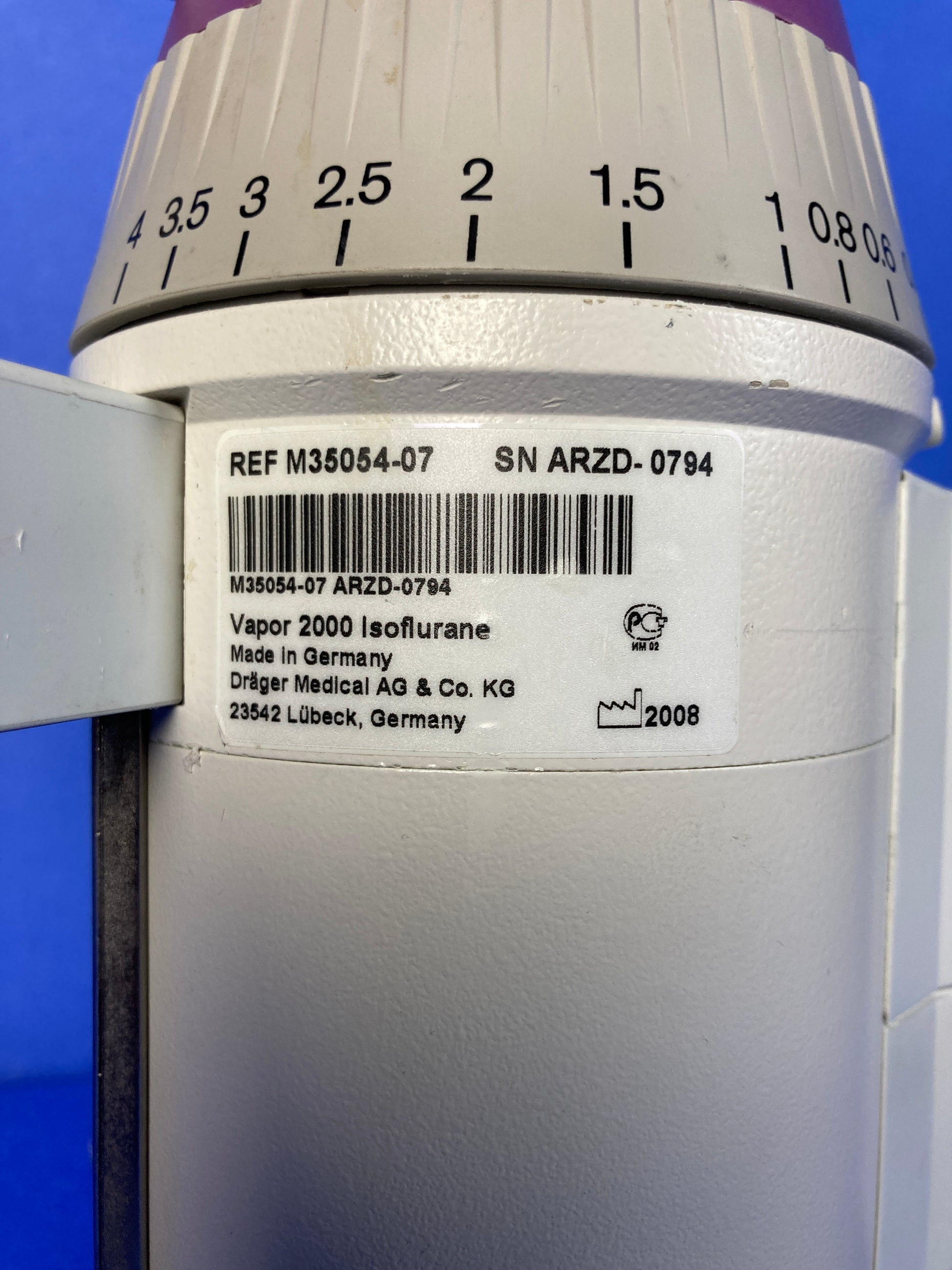 Vapor 2000 is a vaporizer for volatile anesthetic agents with unsurpassed performance.