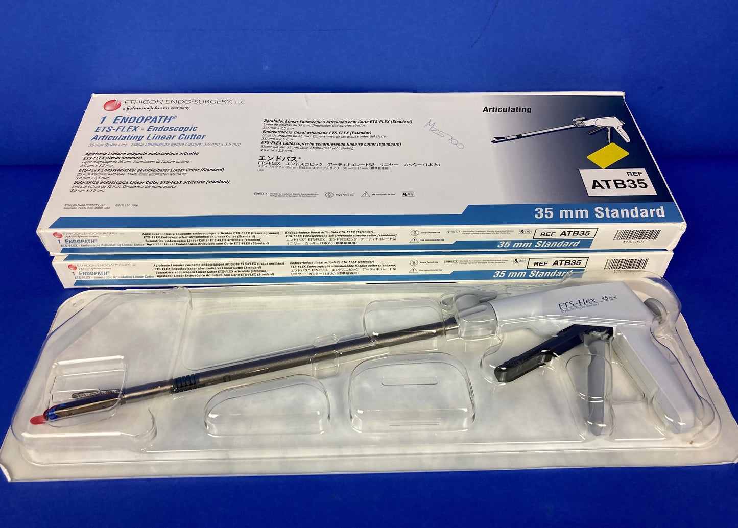 ENDOPATH™ ETS Articulating Linear Cutter and reloads are intended for transection, resection, and/or creation of anastomoses.