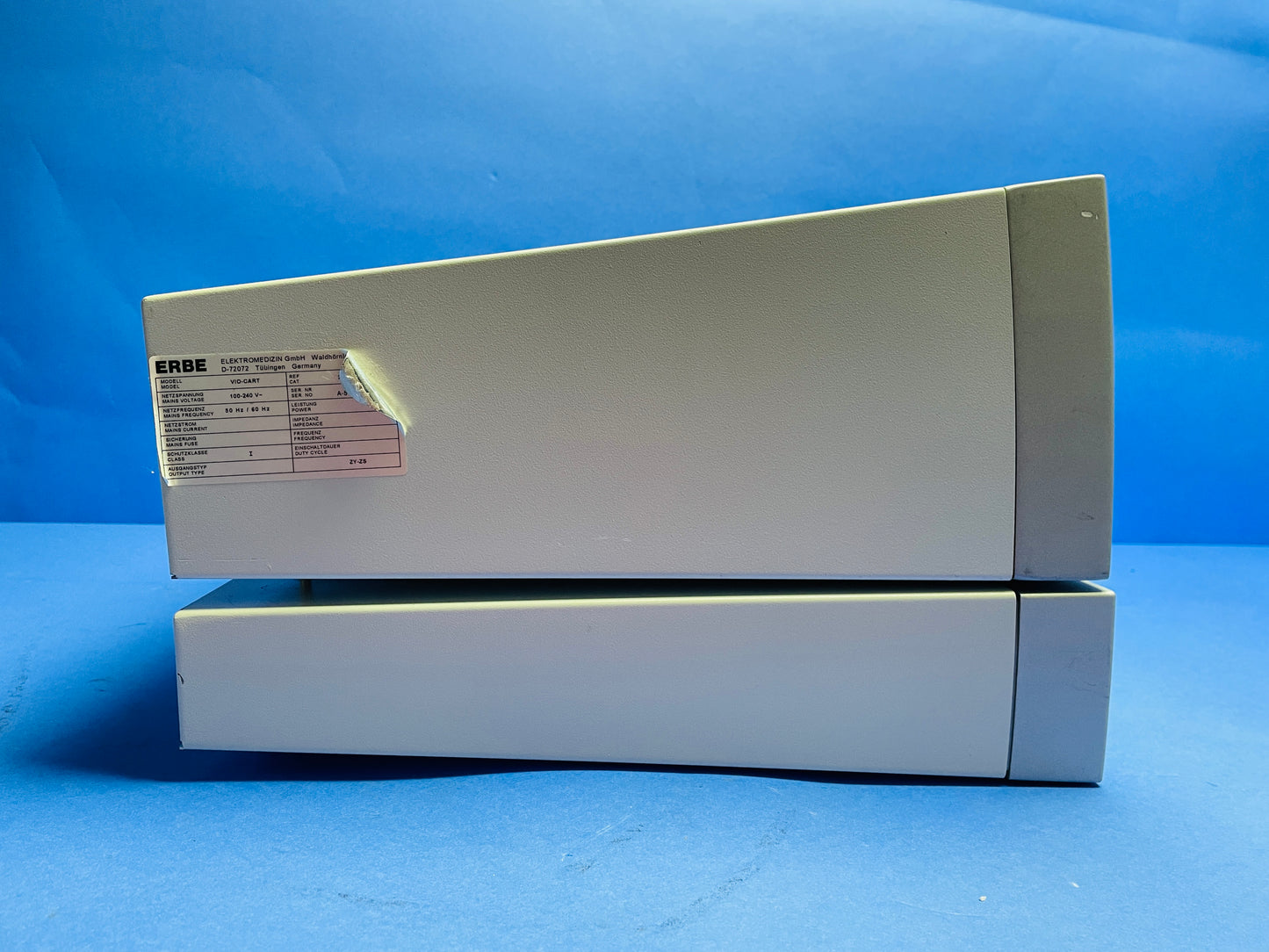 Left side beautiful view of the Erbe 200d diathermy