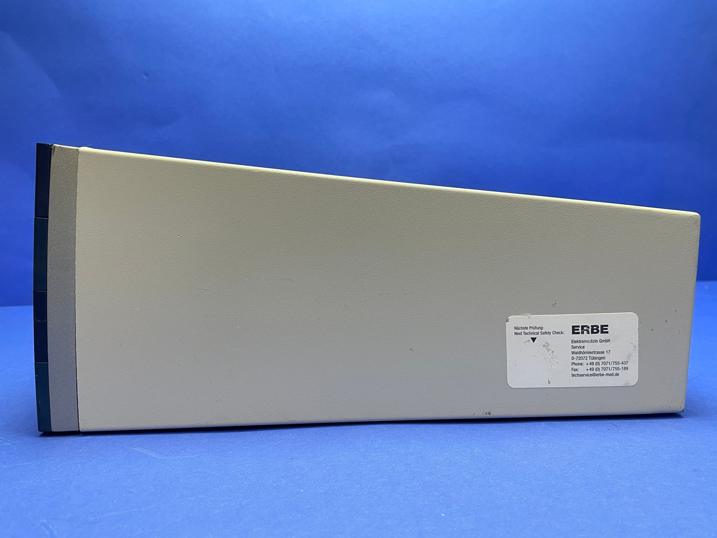 EBRE VIO 300D is an electrosurgical system that is also a generator. The system is user-friendly and can be plugged in and ready to go.