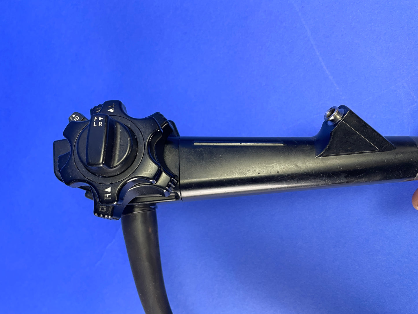Control Section of endoscope and instrument channel HD 60P CMOS technology allows for smooth and clear video, even at high megapixels.