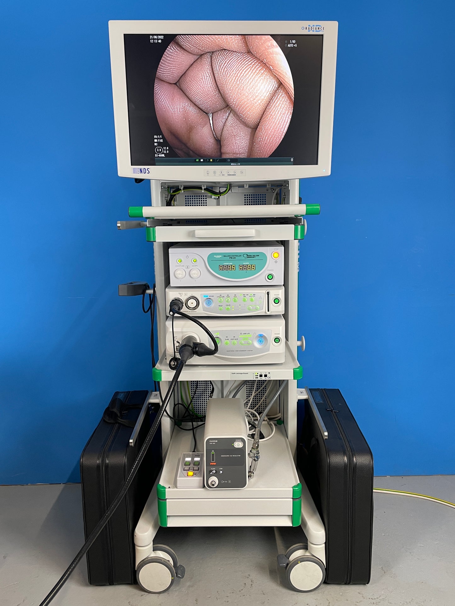 Fujinon VP-4450 video processor, light source and LCD monitor are in good working order