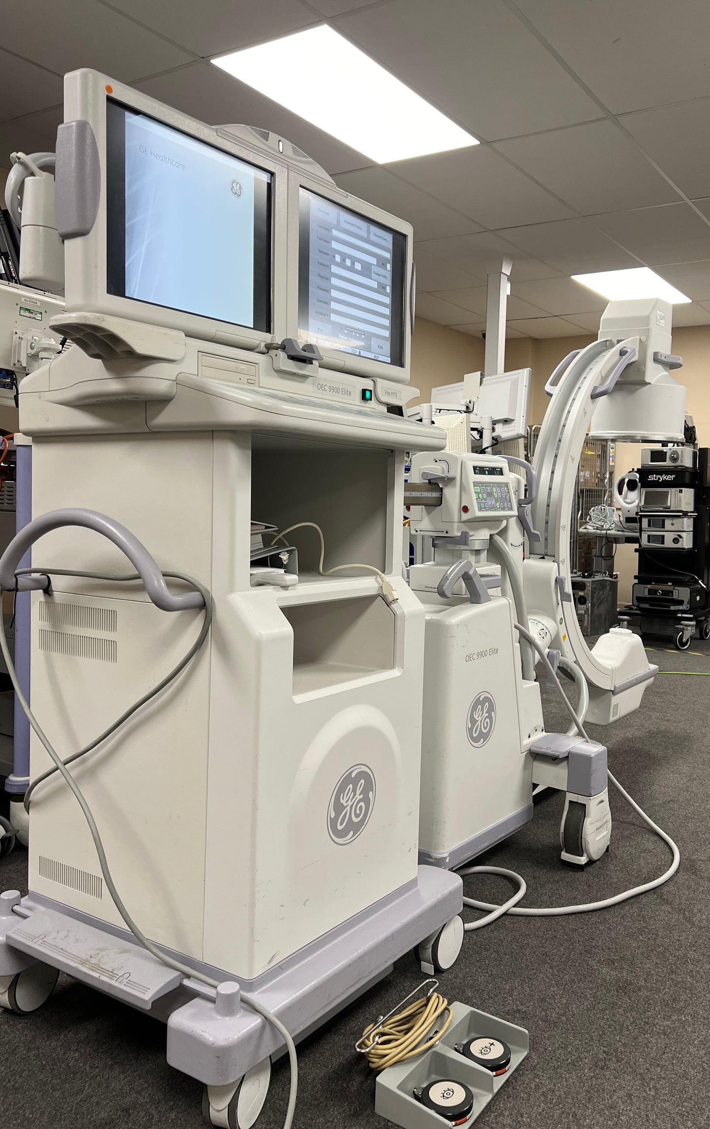 GE OEC 9900 Elite Vas C arm Image intensifier X ray
