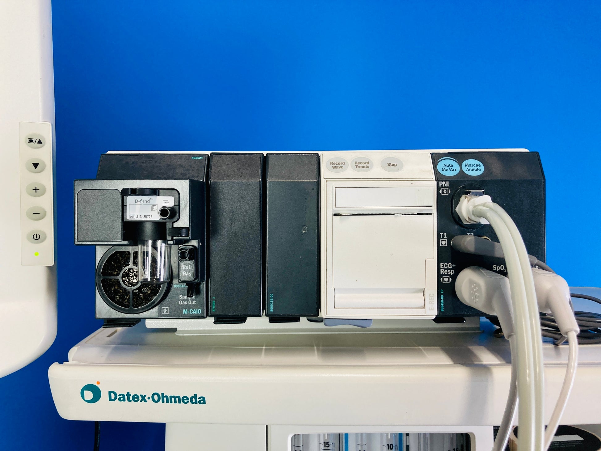 modules that shows different parameters on the screen