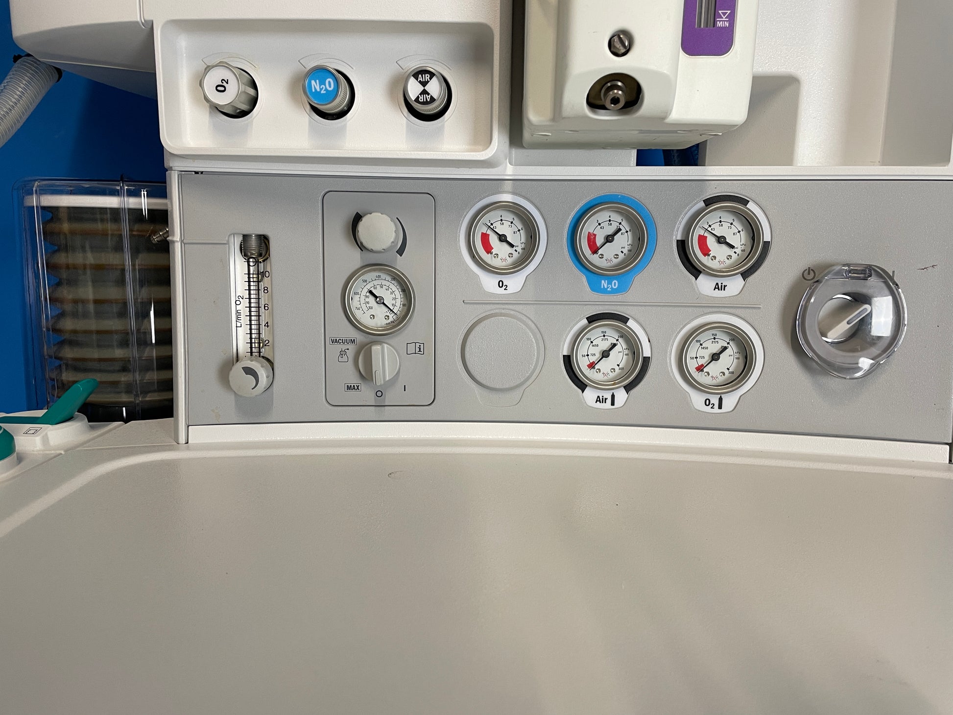 Air , N2O and O2 Gauges