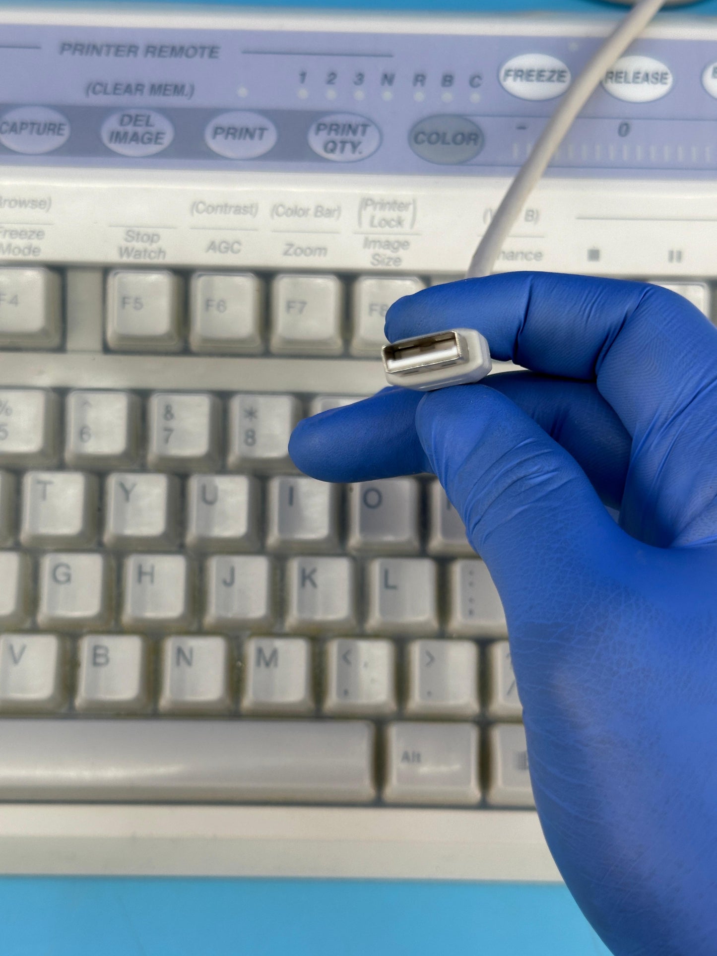 to enter Profile Information and functions into the system by pressing buttons, or keys