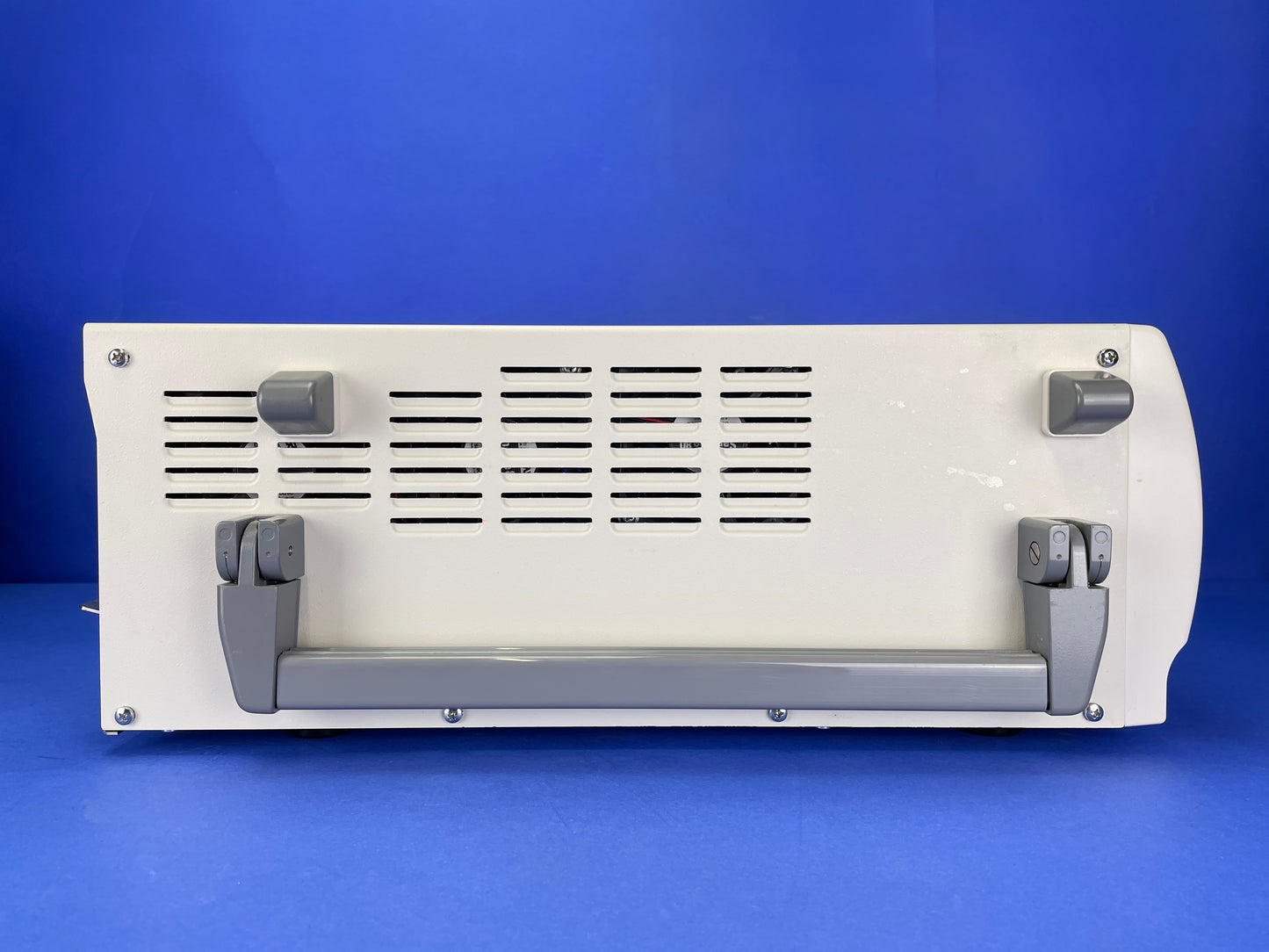 The endoscopic and/or ultrasound image, and the processor's small size allows it to be configured on the same endoscopy cart as the video endoscopy system.