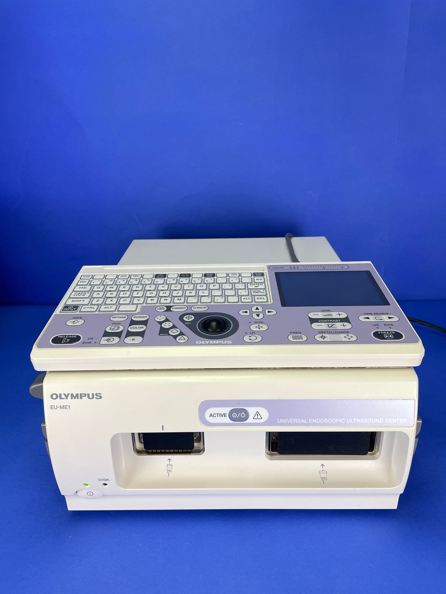 EU-ME1 universal processor provides exceptional ultrasound imaging for most Olympus EUS and EBUS products.