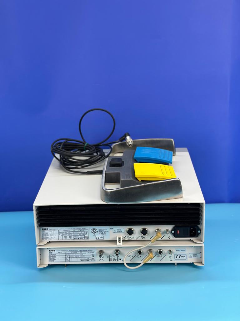 Rear side display of the VIO 200D show its description and details of the equipment