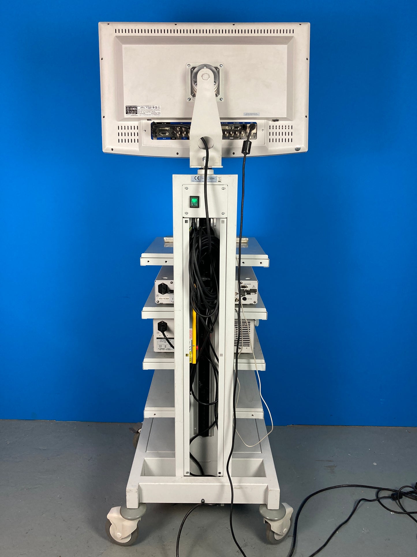 rear side view of the 4450HD stack endoscopy system