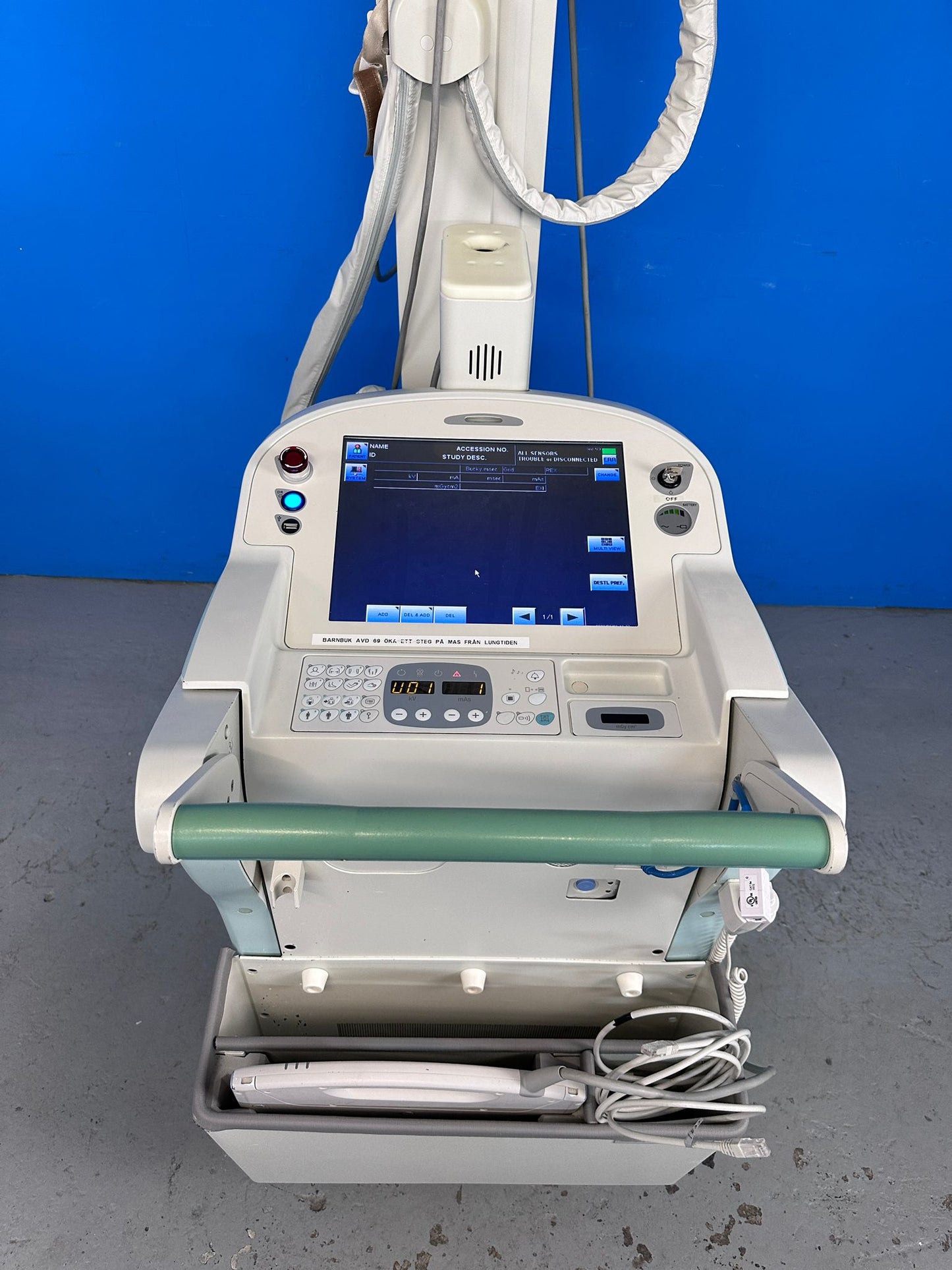 SHIMADZU MobileDaRt Evolution Portable X-Ray