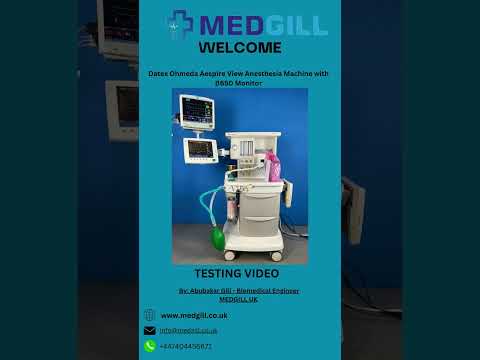 Video of Anaesthesia machine working