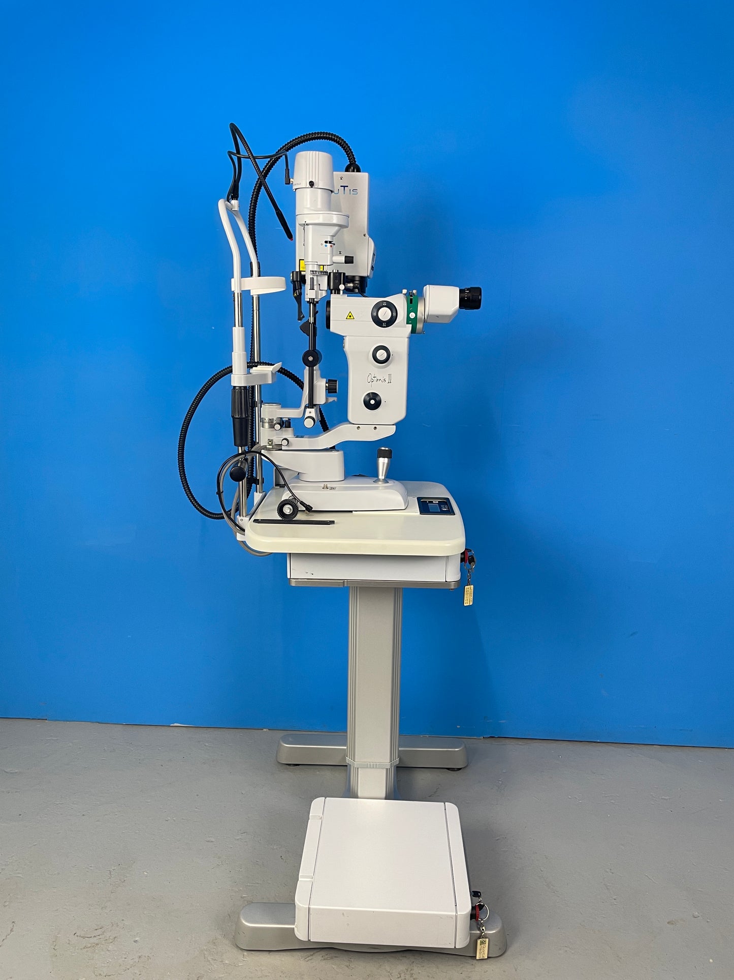 Laser de cataracte et de glaucome Quantel Medical Optimis II incluant SLT (laser sélectif) Solutis