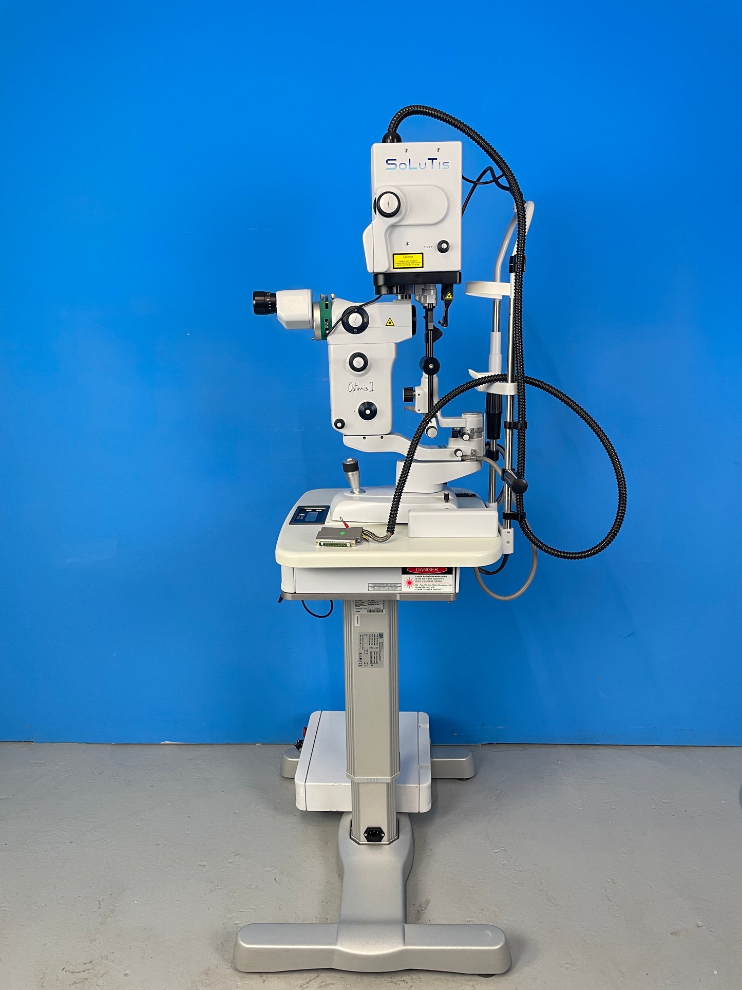 Laser de cataracte et de glaucome Quantel Medical Optimis II incluant SLT (laser sélectif) Solutis