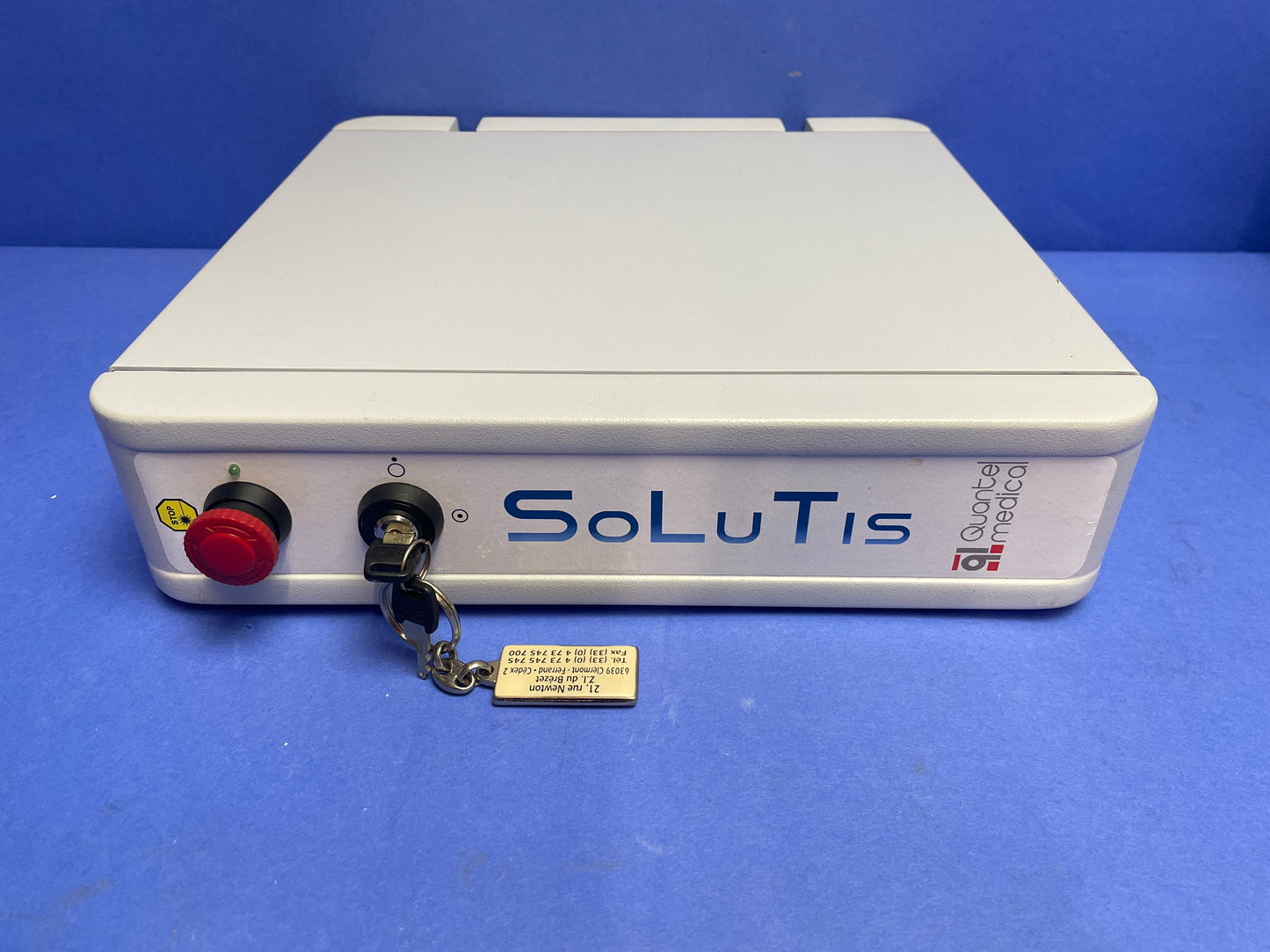 Laser de cataracte et de glaucome Quantel Medical Optimis II incluant SLT (laser sélectif) Solutis