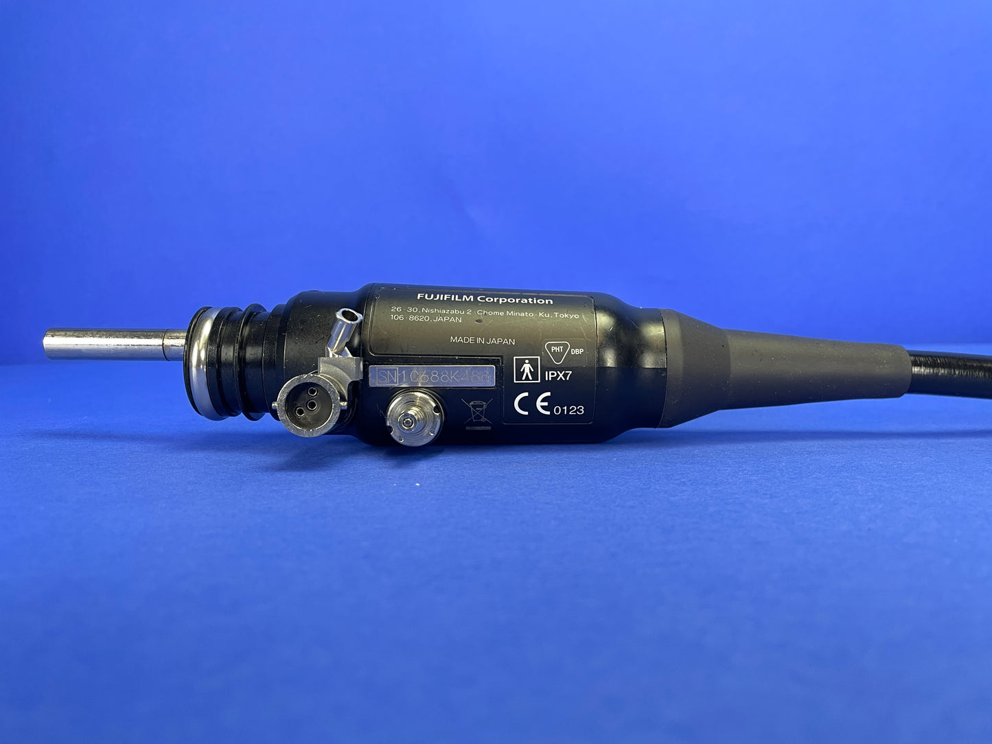 Sistema de endoscopia Fujinon 4450 HD con gastroscopio EG 600WR y colonoscopio EC600WL