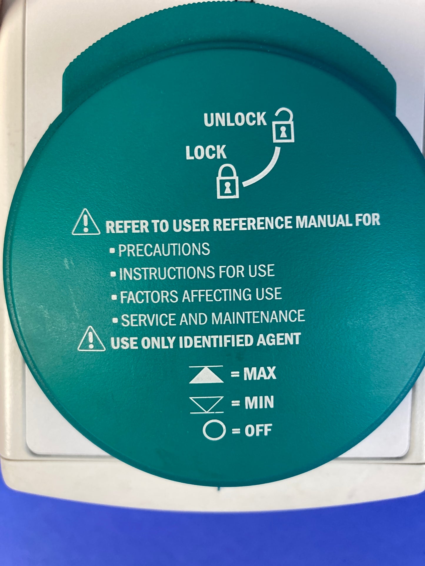 Tec 7 Cap Lock & Unlock with instructions
