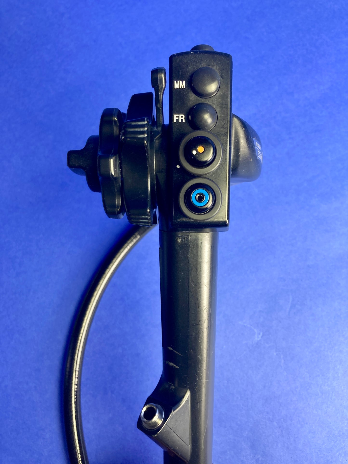 Control Section of endoscope Air/Water and Suction Vales, instrument channel
