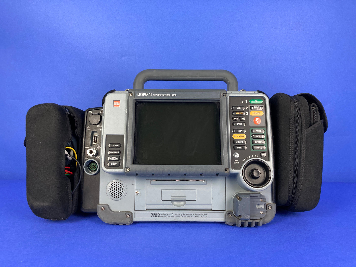 LIFEPAK 15 monitor/defibrillator has six main operating modes , 12-lead ECG transmissions