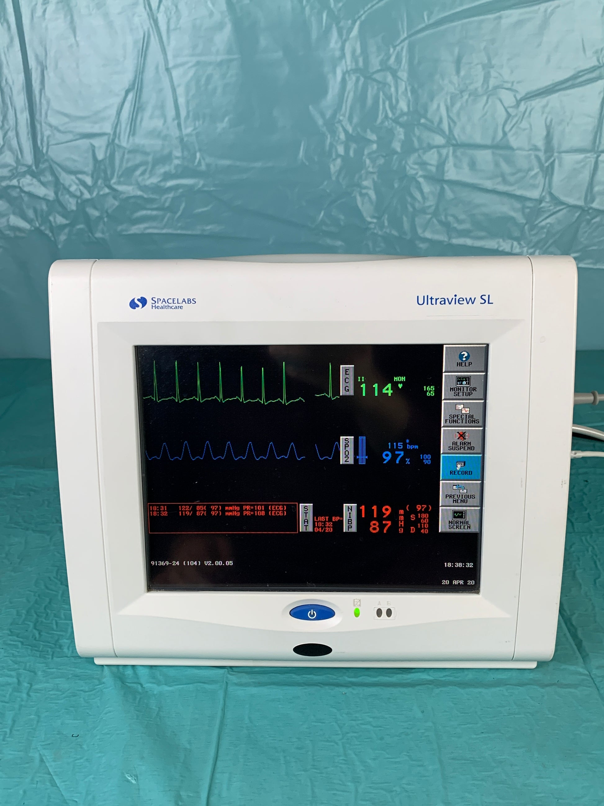 Spacelab Ultraview SL 91369 Touch Screen  Monitor  Lightweight, Portable  and excellent Display