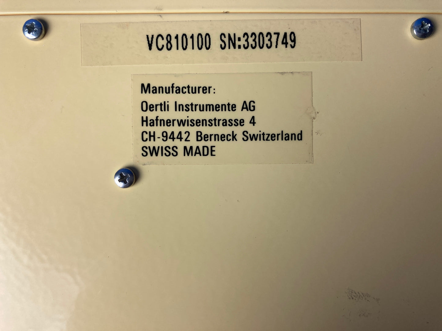 Oertli Kloti Bipolar Eye Machine Electrosurgical Unit (ESU)