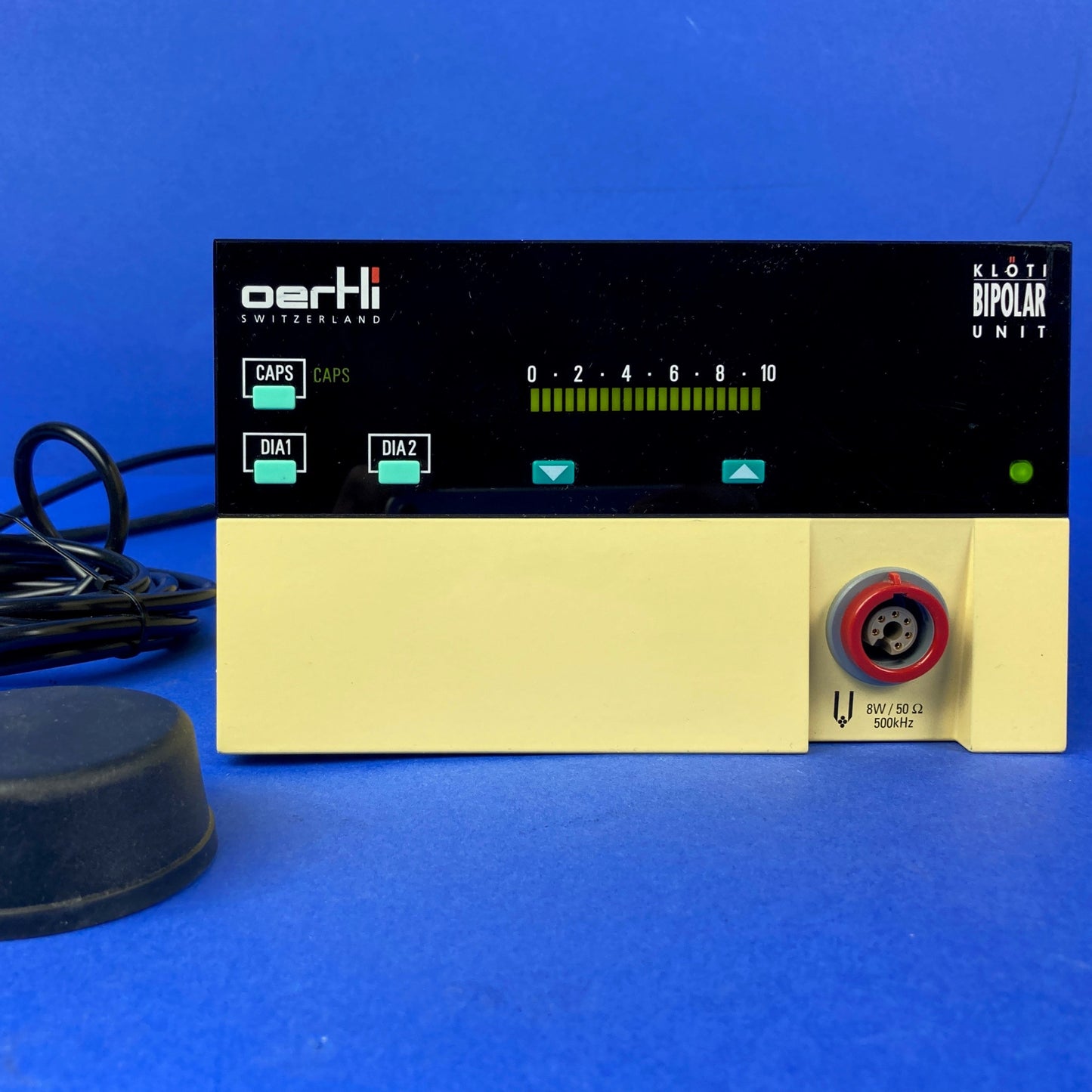 Oertli Kloti Bipolar Eye Machine Electrosurgical Unit (ESU)
