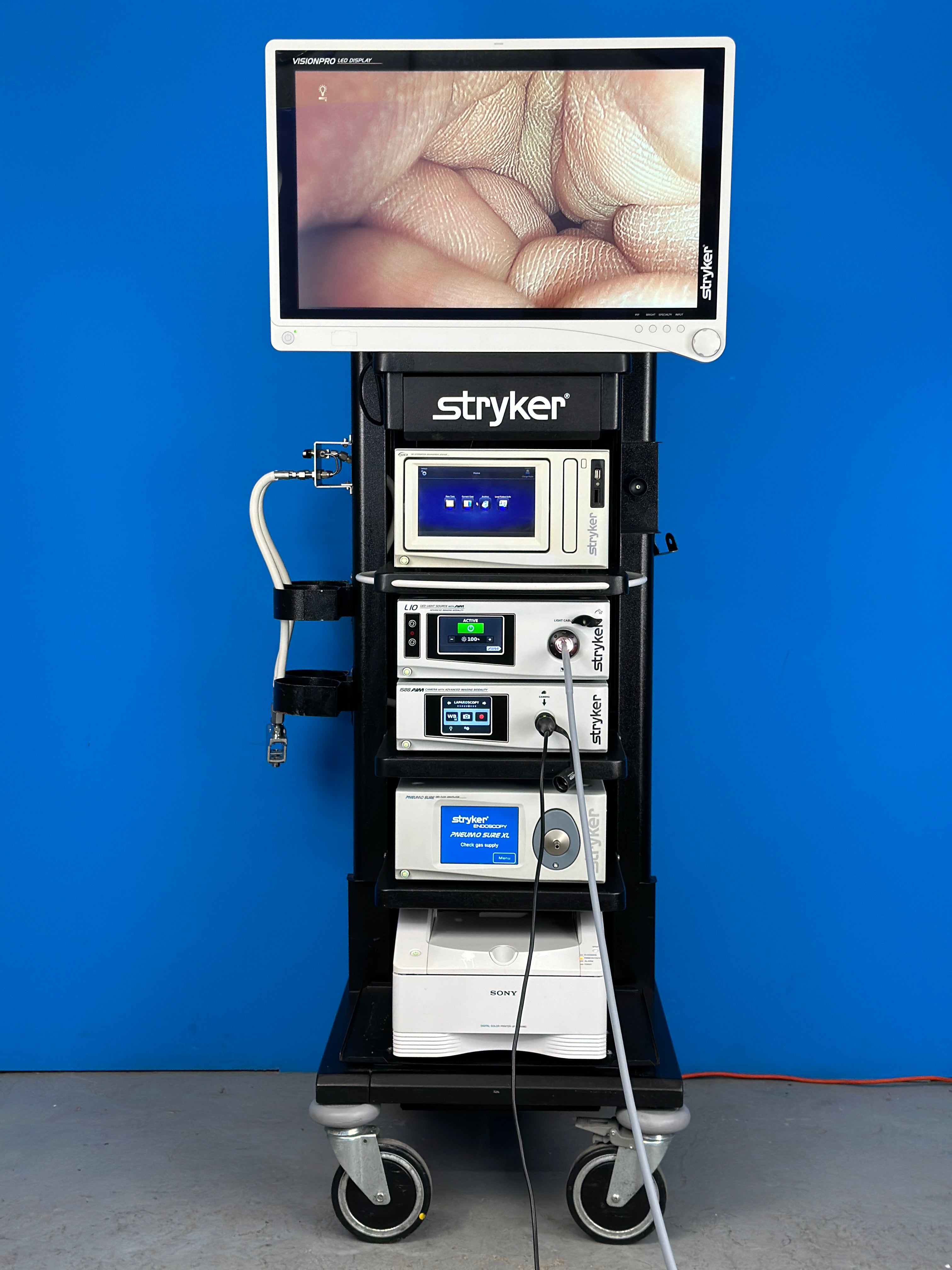 Pinpoint Lap Stack Stryker 1588 AIM Laparoscopy Tower Stack System – MedGill Ltd
