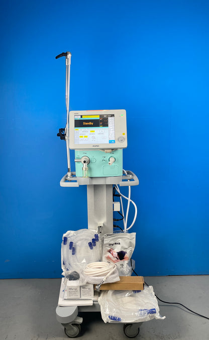 VG70 is a comprehensive transportable ICU ventilator including lung protective ventilation modes such as BIVENT and PRVC