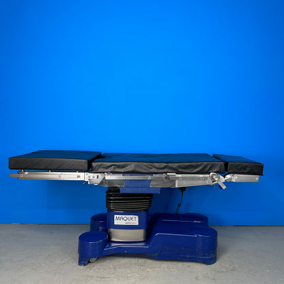 Maquet AlphaMaxx electric operating table is highly adaptable, sturdy, and can support heavy loads in multiple positions.
