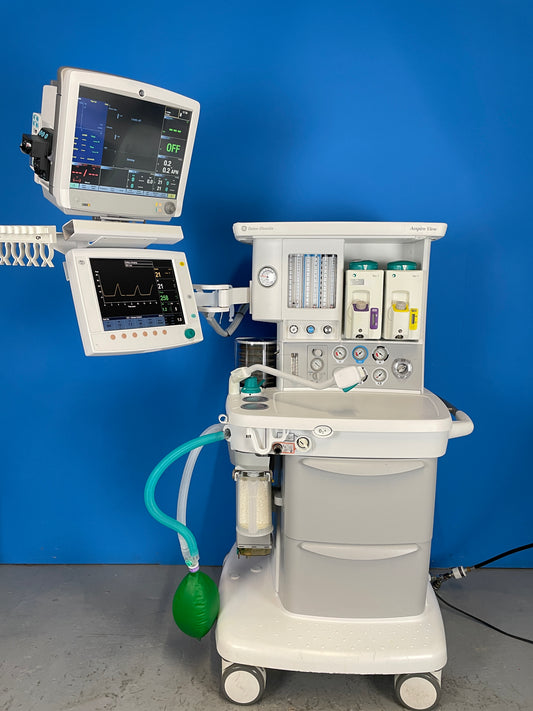 Aespire View offers both anesthesia gases and ventilation at the same time.