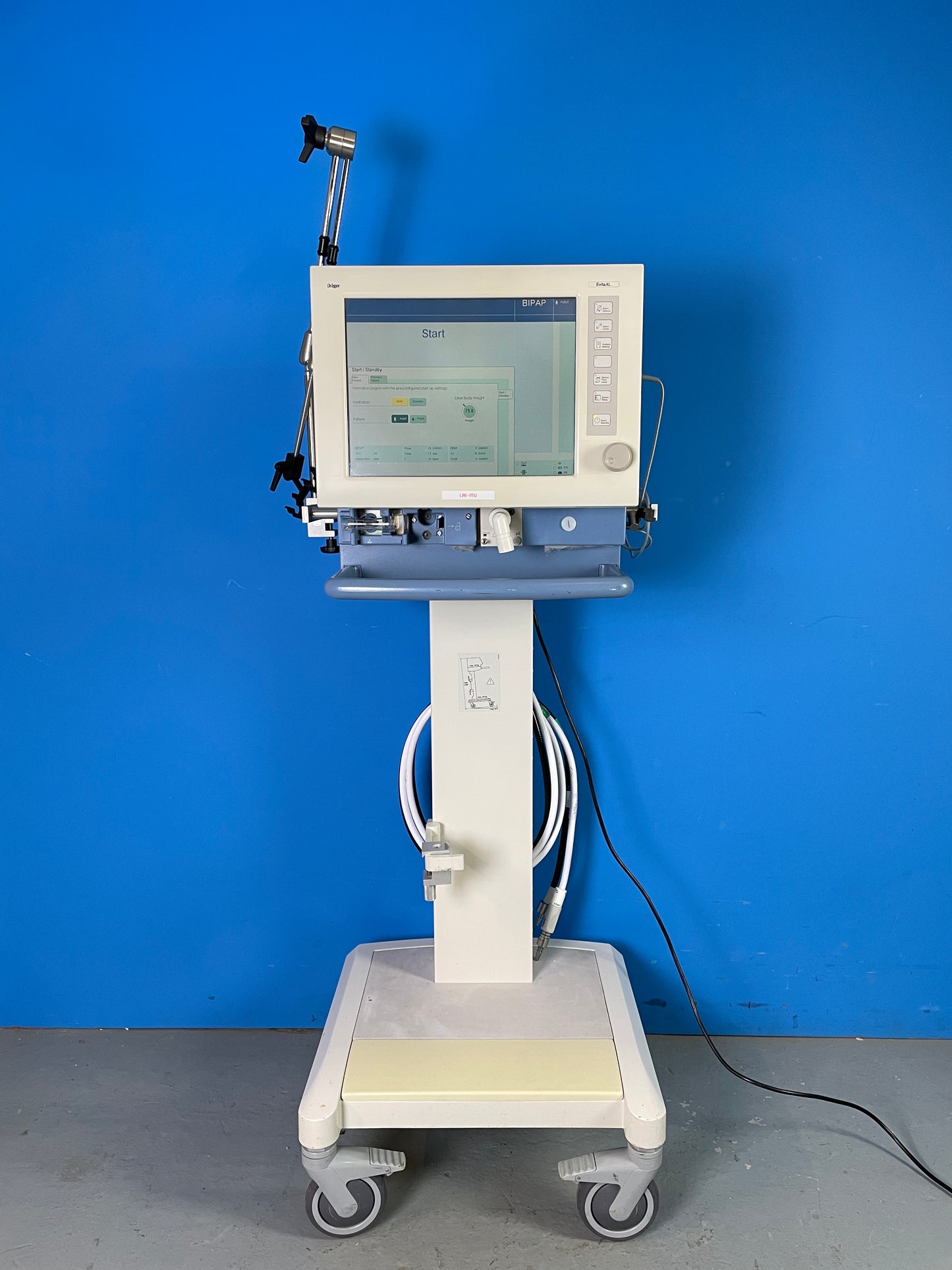 Evita XL automatic tube compensation supports respiratory independence during weaning process