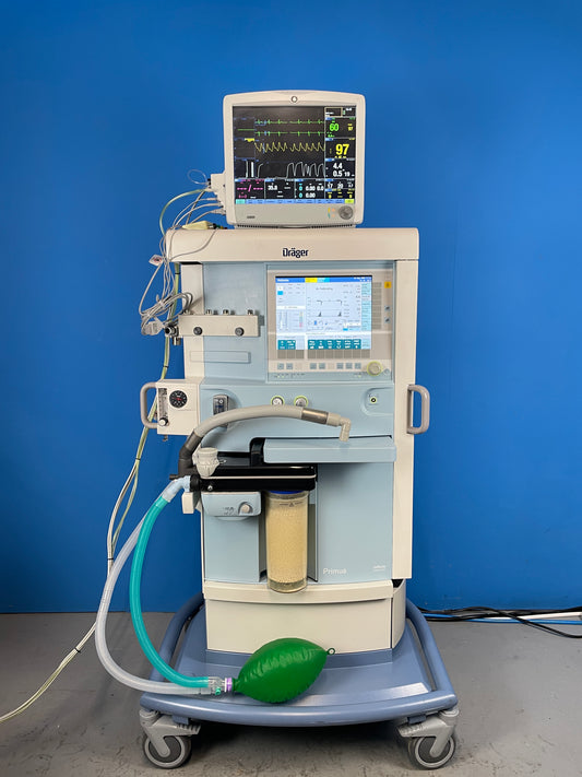 The Anaesthesia machine was tested with medical air and test lung and complete ventilation cycles were delivered.