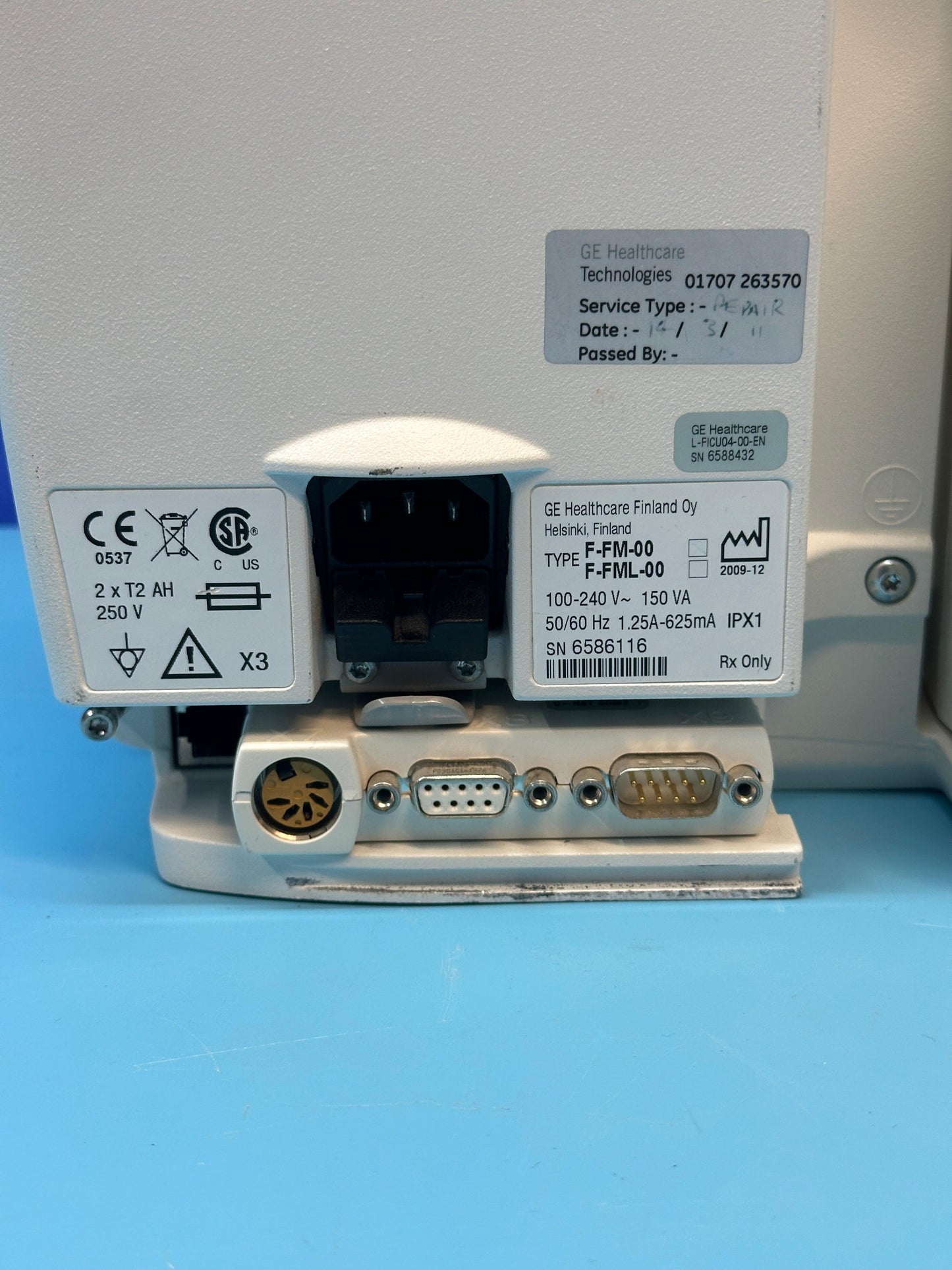 GE Datex Ohmeda F-FM-00 Patient Monitor