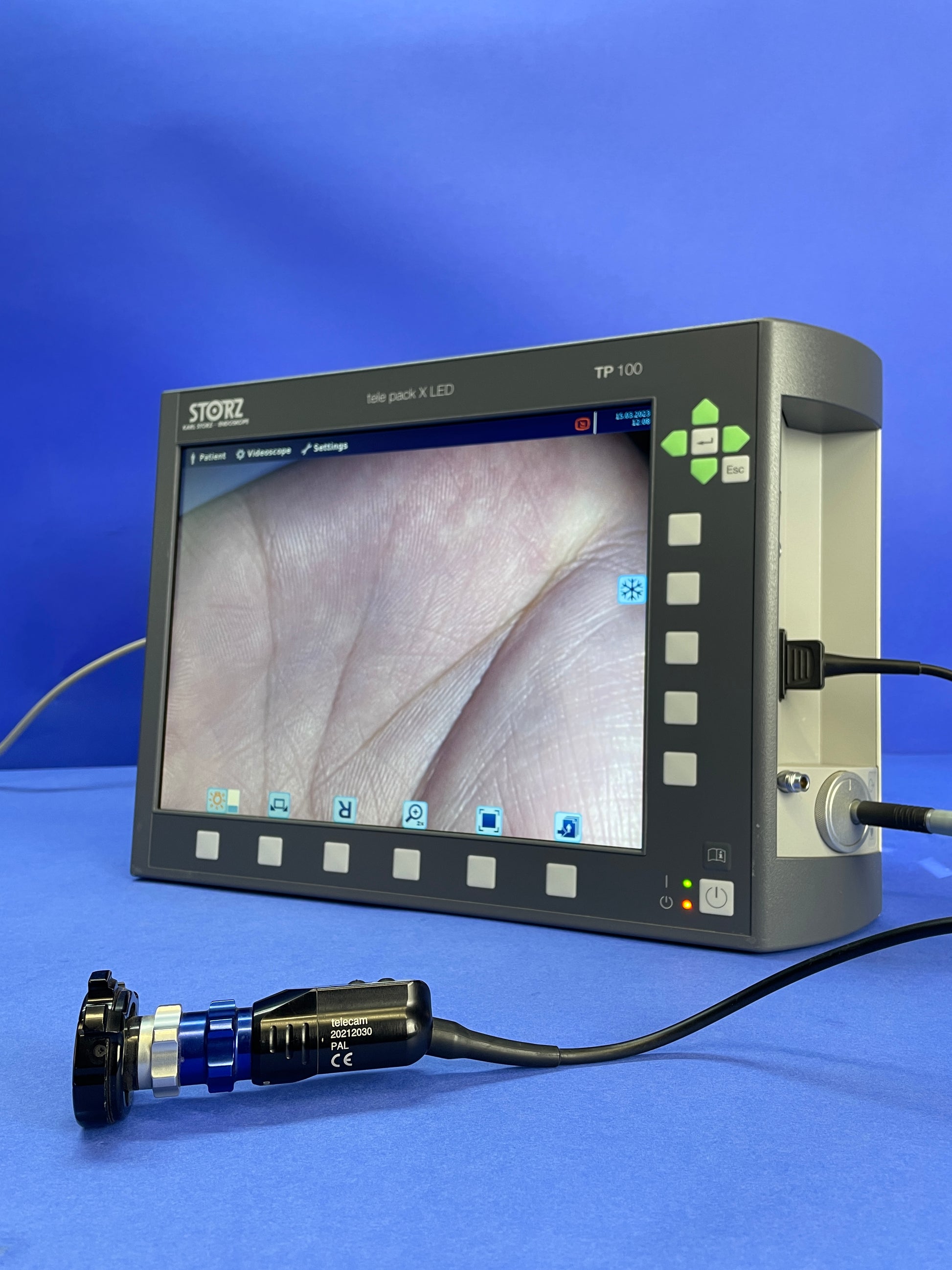 Storz Tele pack X  powers on and produces excellent images, when tested with Endoscope.