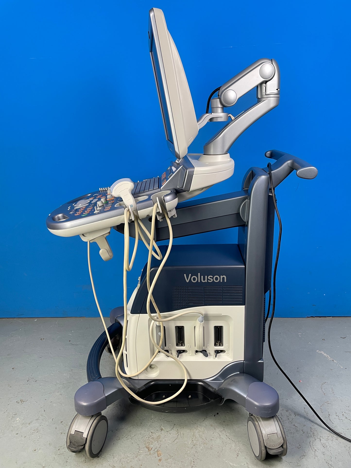 Voluson S8 ultrasound system can support general ultrasound imaging for other areas as well as cardiology imaging for adults, pediatrics, and neonatal patients.