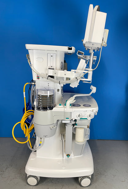 The basic function of an anaesthesia machine is to prepare a gas mixture of precisely known, but variable composition. The gas mixture can then be delivered to a breathing system.