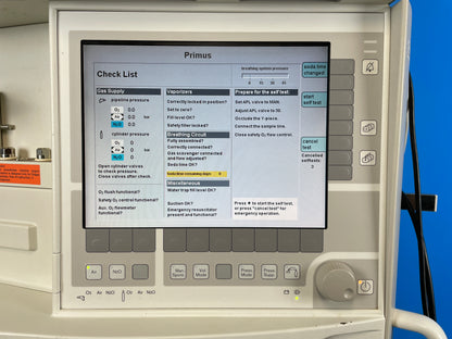 DRAEGER Primus with GE Carescape B650 Monitor Anesthesia Machine