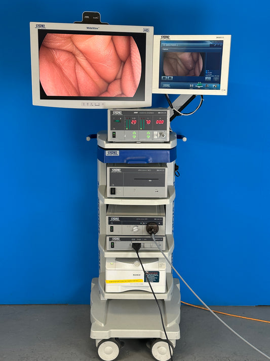 Karl Storz Image 1 Hub HD Dual Channel Laproscopy System with H3Z on cart