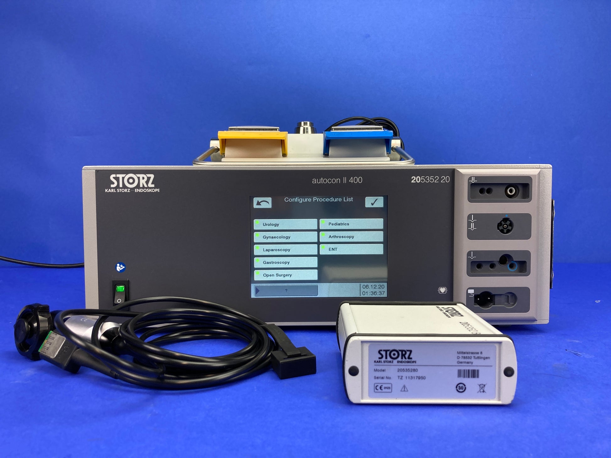 It provides Permanent monitoring of the neutral electrode during monopolar use however two-foot pedals can be connected.