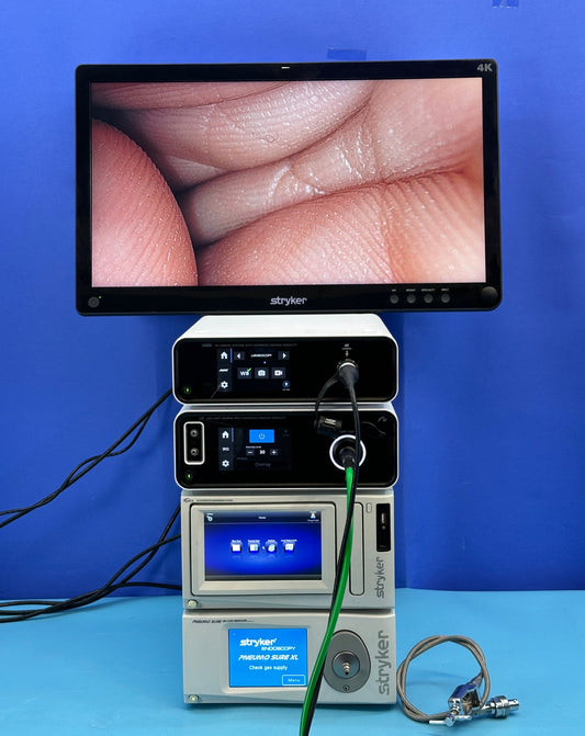 Stryker 1688 AIM 4K Laparoscopy Stack System is an advanced endoscopic camera system designed to deliver high-quality live video during surgical endoscopic procedures.