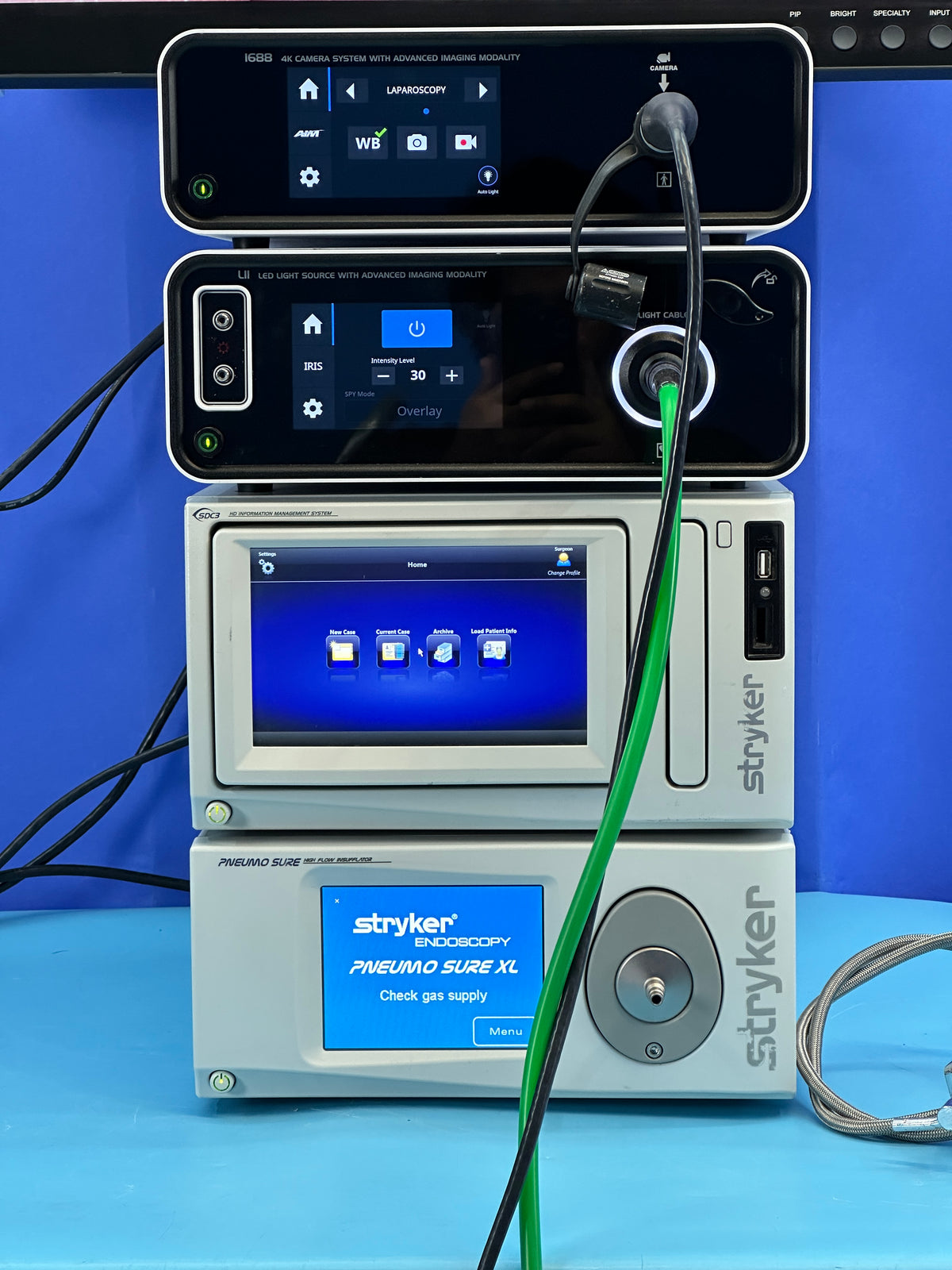 Stryker Lap Instruments Stryker 4K 1688 Laparoscopy Video Endoscopy Tower – MedGill Ltd