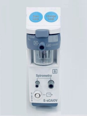 GE E-sCAiOV Module with Spirometry Option and D-fend Pro Water Trap