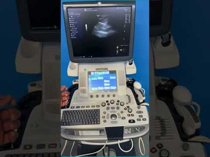 GE Logiq E9 Flat Screen Ultrasound Scanner