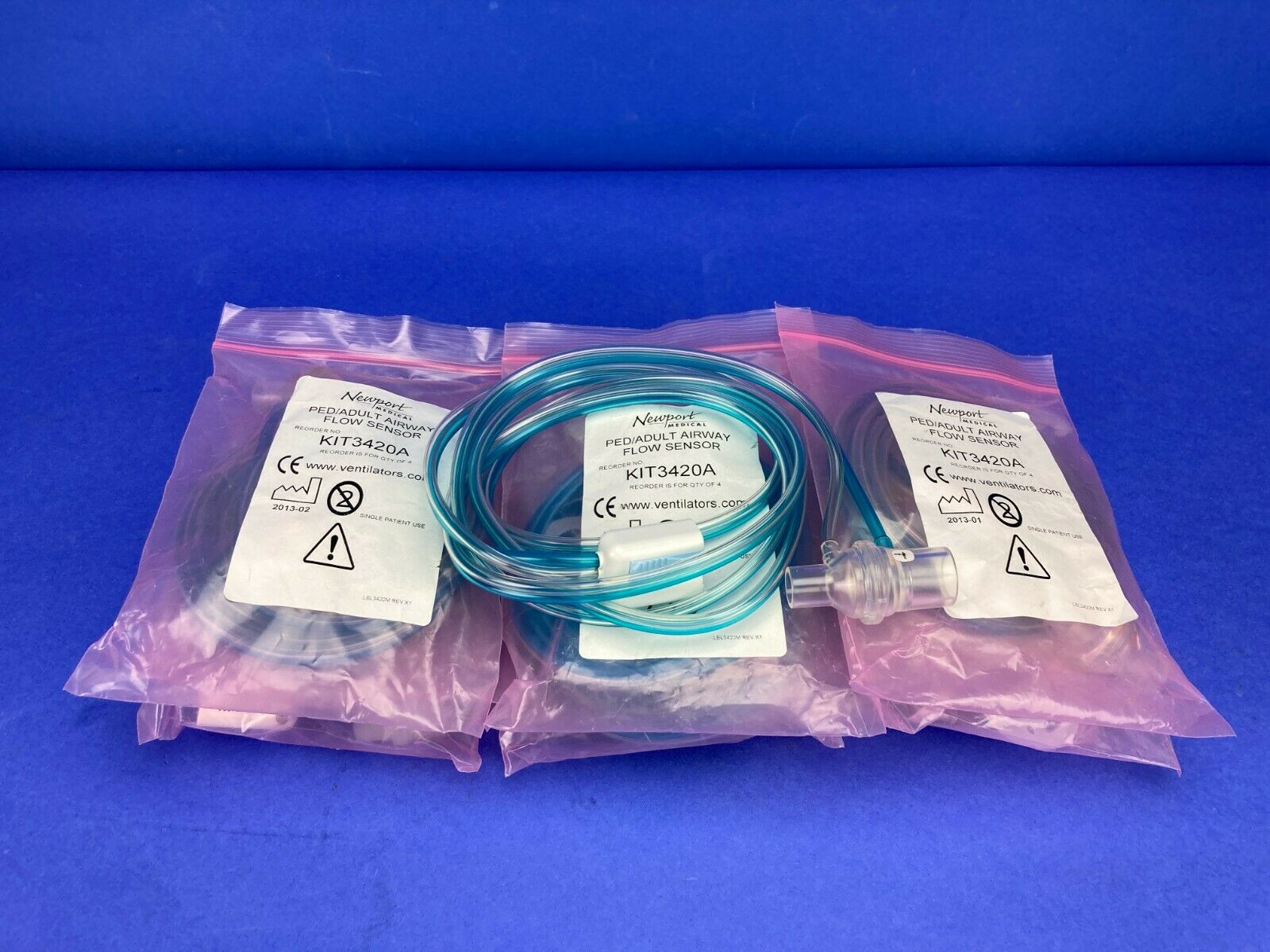 Newport HT70 flow sensor Tubing kits Pediatric and Adult